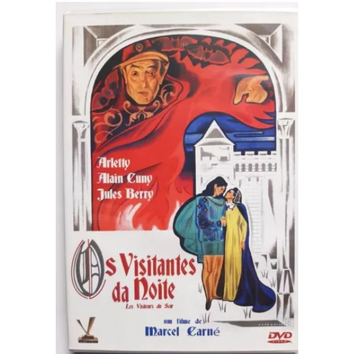 DVDs Cinema Francês: Os Visitantes da Noite (Marcel Carné) / As férias do Sr. Hulot (Jacques Tati) / Lola Montés / Para sempre Mozart - Jean-Luc Godard