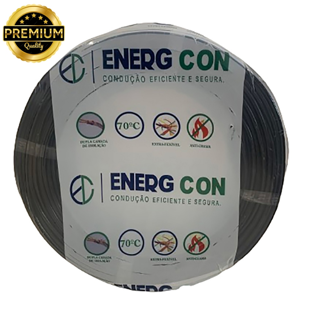 Fio Cabo Flexivel 10mm  100 metros em Oferta na Shopee