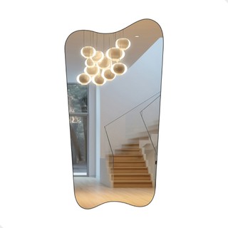Espelho Para Salão De Beleza Grande 60x110cm - Modelo Cancun em Oferta na Shopee