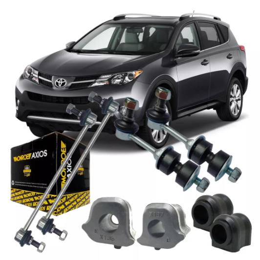 Kit Bucha Bieleta Dianteira Traseira Rav4 2006 A 2018 Axios