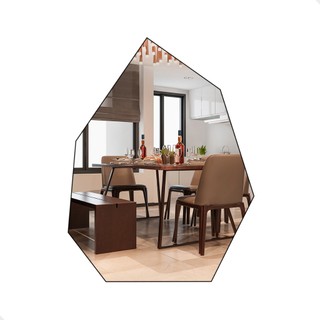 Espelho Do Pinterest Grande Orgânico 44x64cm - Modelo Prisma em Oferta na Shopee