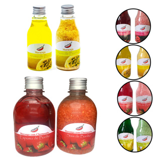 Kit Espuma Para Banheira e Sais De Banho Hidromassagem Ofurô Relaxante Chillies Esfoliante em Oferta na Shopee