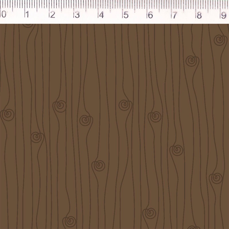 Tecido Tricoline Maluhy Tronco de Arvore 0,50 x 1,50 m Unid