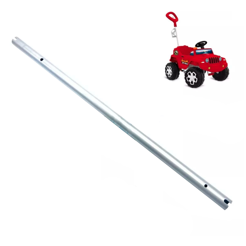 Tubo Da Haste 7/8 X 613 Mm Com Furo Banjipe Bandeirante Ferro Alumínio Empurrador