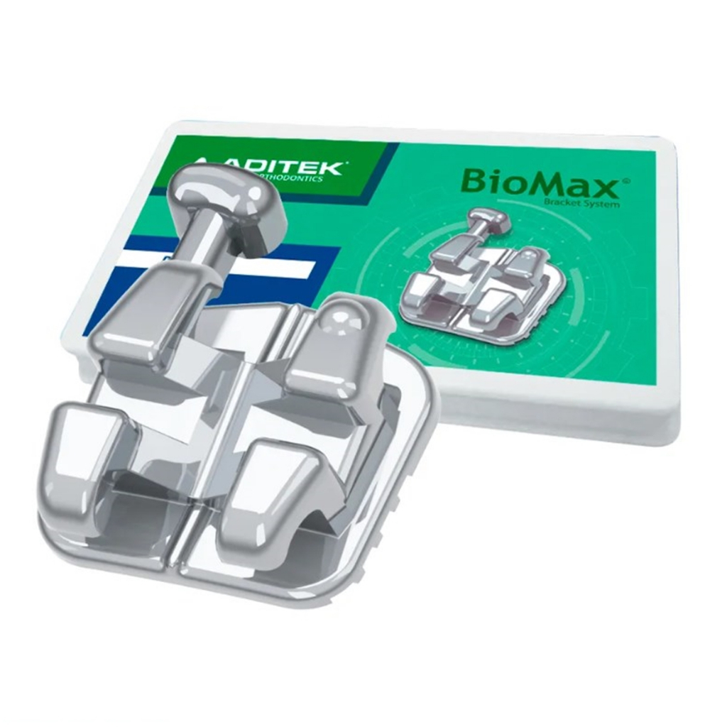 Kit C/ 20 Bráquete Aço Ortodontico Roth