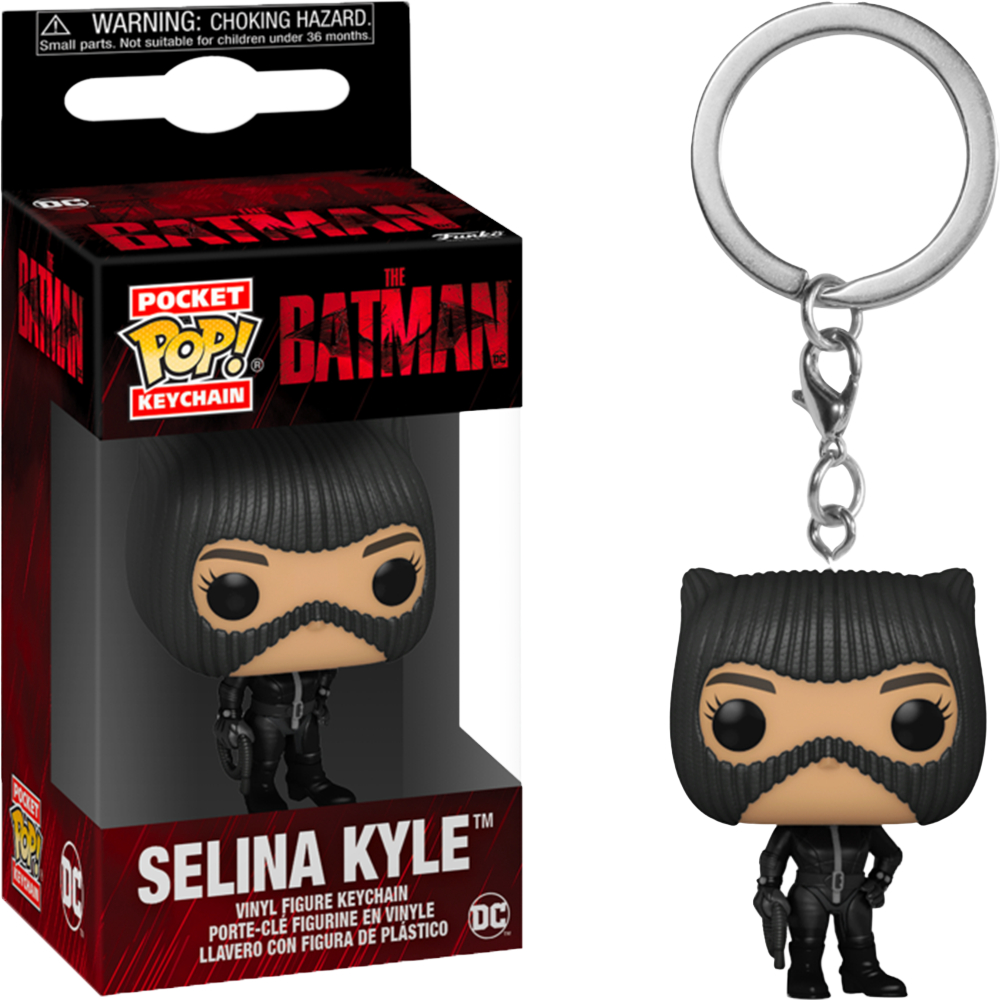 FUNKO POP KEYCHAIN THE BATMAN SELINE KYLE CATWOMN 59284 NOVO ORIGINAL