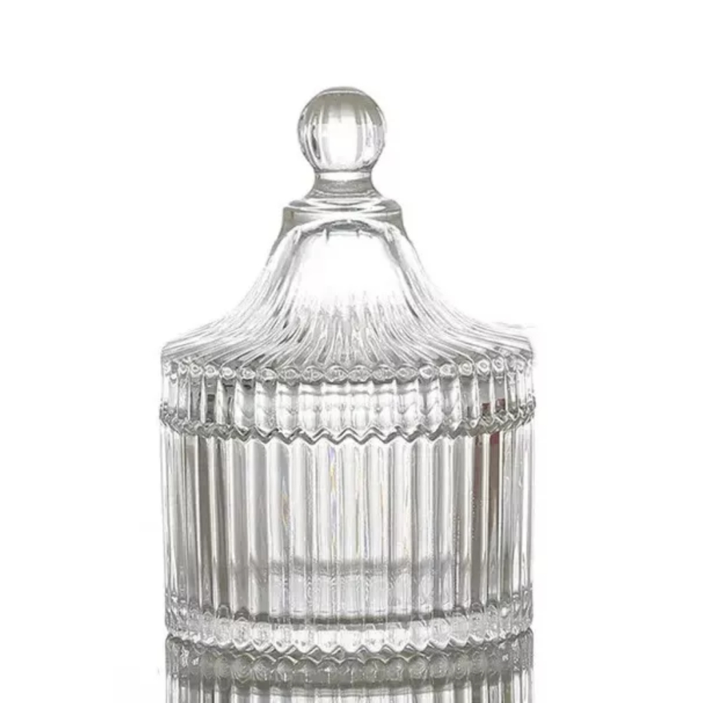 75 Potiches De Vidro Decorativo Para Velas E Joias e Lembrancinha Tamanho Mini
