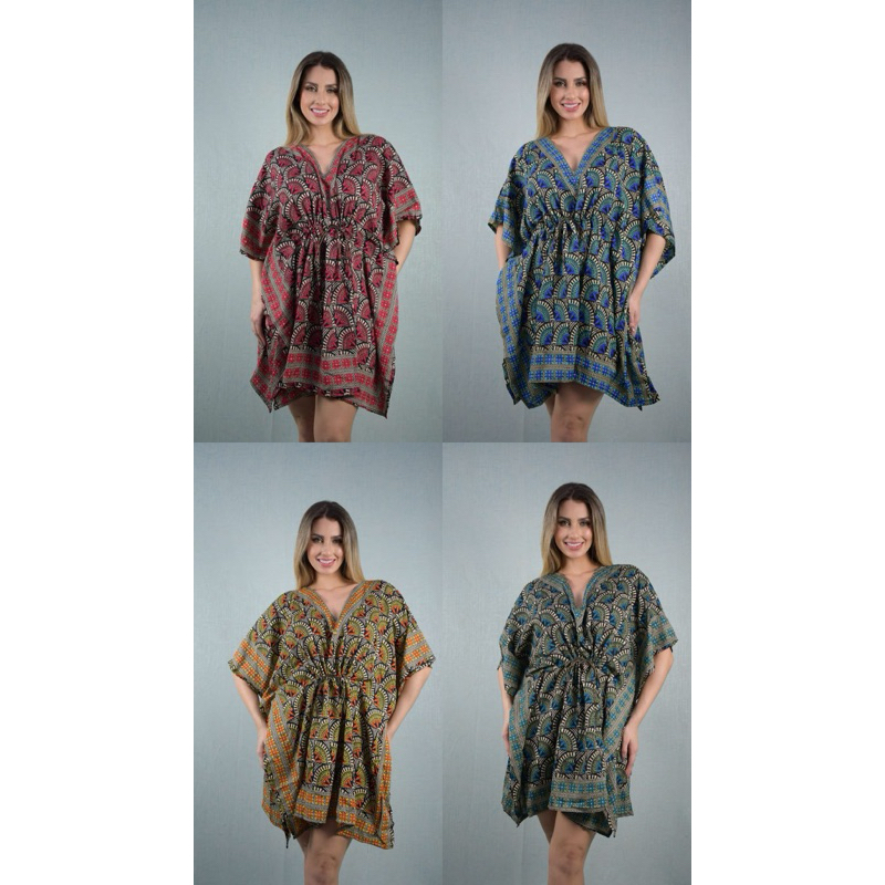 bata kaftan indiana curta plus size