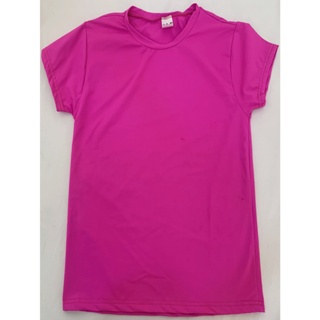 Camisa Feminina Manga Curta 100% Poliamida Tecido frio importados fitness, esportes ao ar livre
