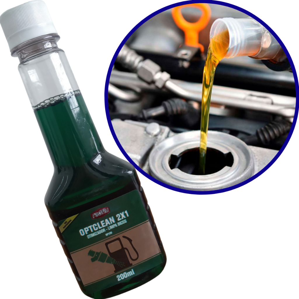 Aditivo Combustível Gasolina Otimizador Limpa Bicos RF129 em Oferta na Shopee