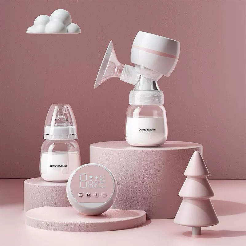 Bomba Tira Leiteira Elétrica Silenciosa Massageadora Recarregável Portátil Para Amamentação De Bebês