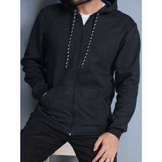 Blusa de frio moletom com zíper e capuz ótima qualidade em Oferta na Shopee