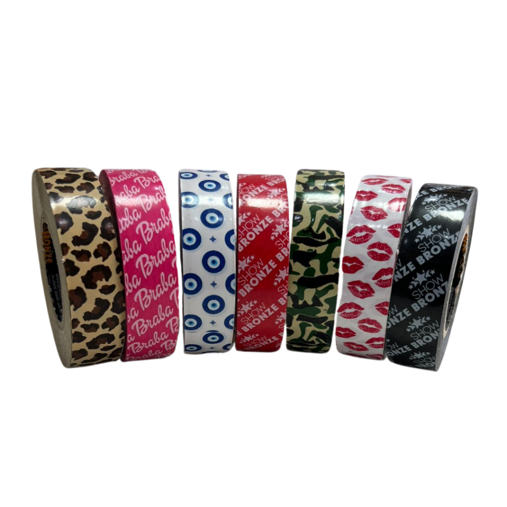 Fita para Bronzeamento Show Bronze Fixy Olho Grego, Camuflada 20m