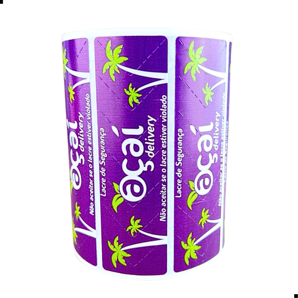 Lacre Delivery para Açai 2 Milheiros em Oferta na Shopee