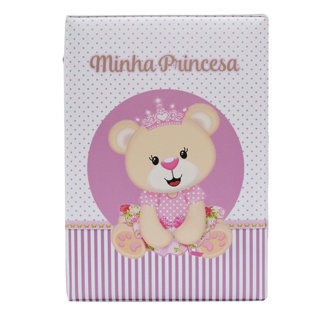 Álbum Fotográfico Luxo Minha Princesa Ursinha 500 Fotos 10x15 Infantil em Oferta na Shopee