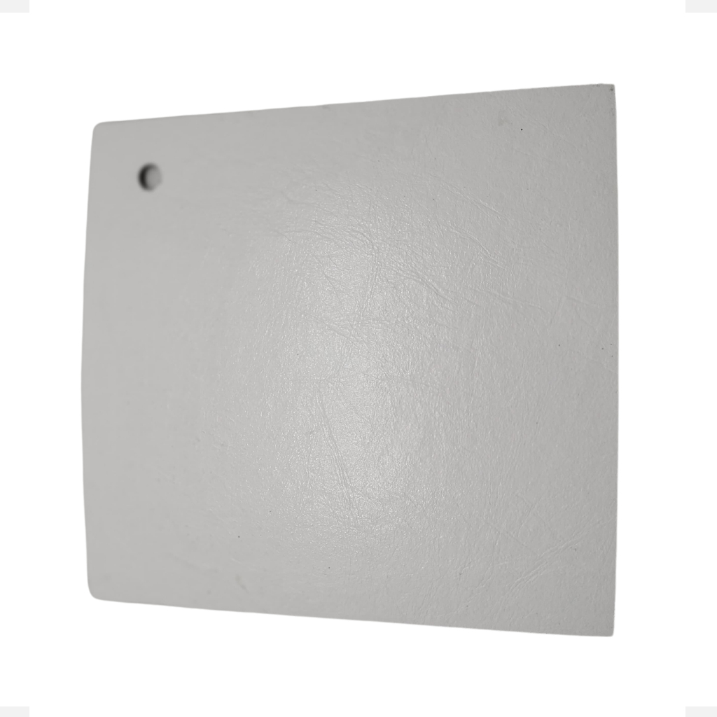 Formica Revestimento Formica Branco Couro 3m x 60cm Acabamento Resistente Moveis