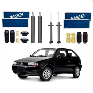 4 Amortecedor Dianteiro Traseiro Nakata + Kit Batente Gol Bola Parati G2 G3 G4 em Oferta na Shopee