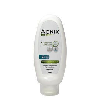 Acnix Sabonete Líquido  100ml Tratamento Anti Acne Natuflores em Oferta na Shopee