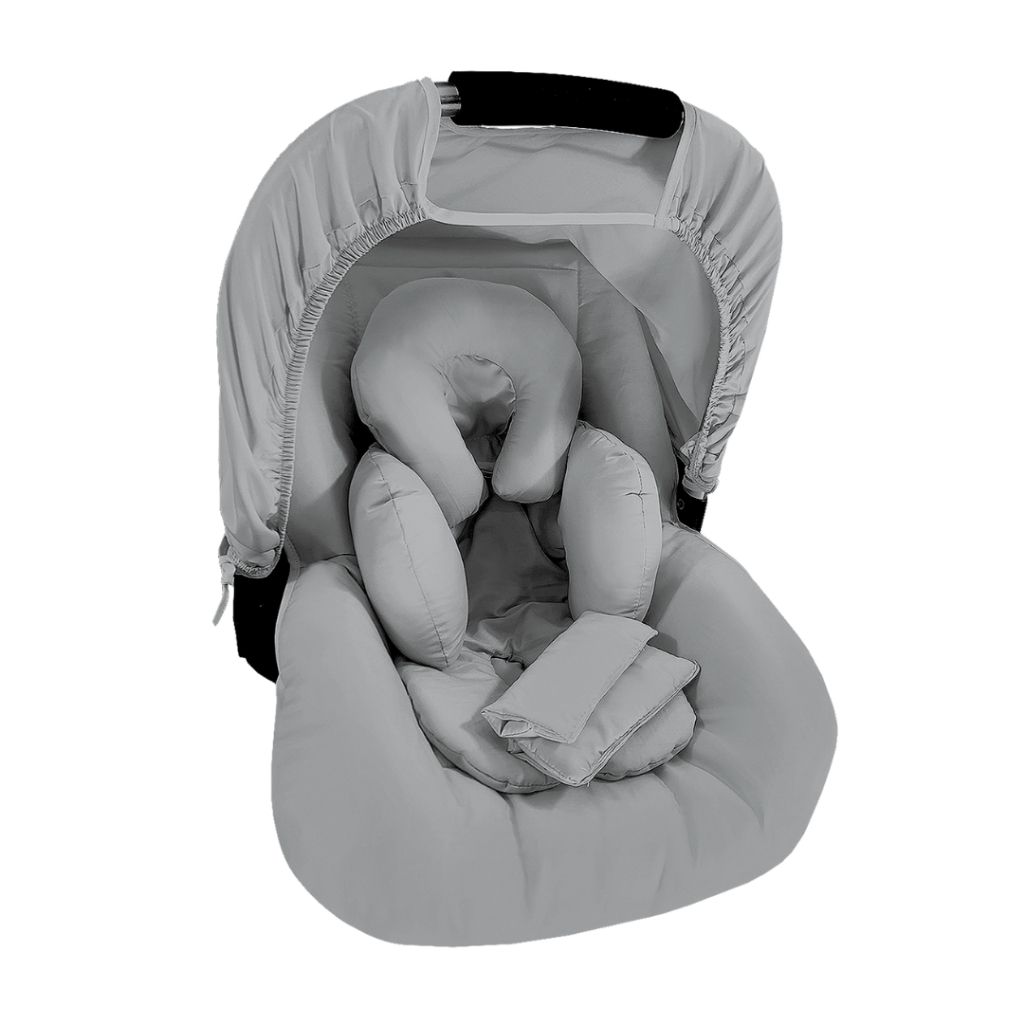 Capa para Bebe Conforto, Capota protetora solar, Protetores de Cinto E Apoio/Redutor Anatomico