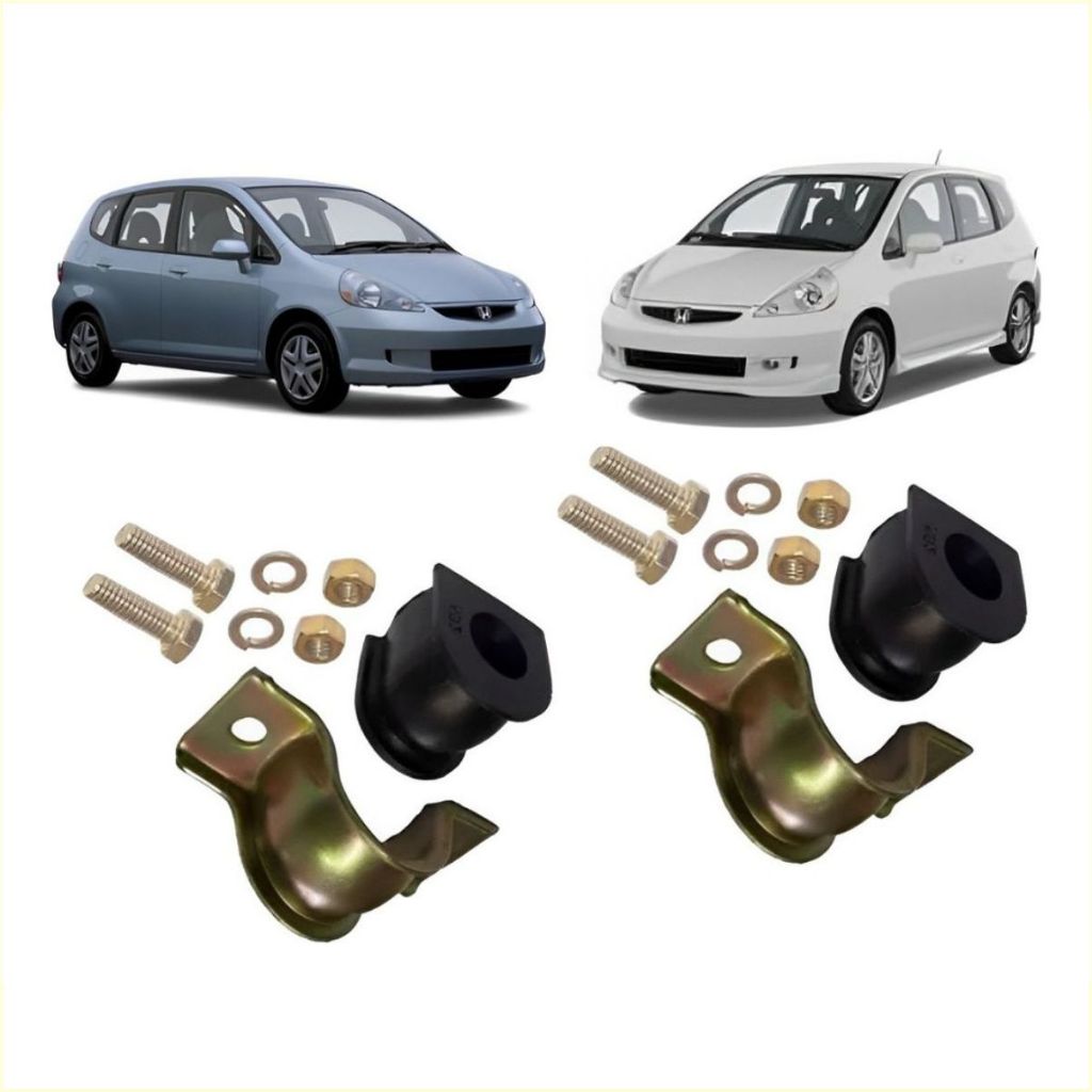 Bucha Barra Estabilizadora Dianteira Honda Fit 2003 A 2008