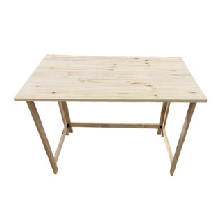 Mesa dobrável em Madeira Pinus/Monta e Desmonta Fácil Abre e Fecha Escrivaninha em Oferta na Shopee