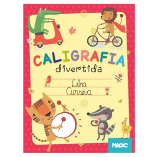 Livro De Caligrafia Infantil para reforço escolar - Letra cursiva em Oferta na Shopee