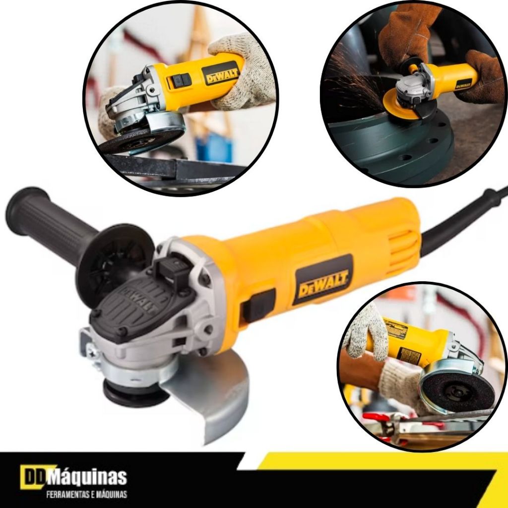Esmerilhadeira Angular 4.1/2" 800W 110V - DEWALT