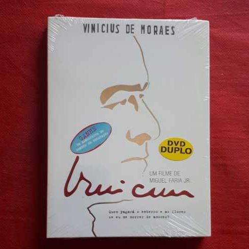 dvd VINICIUS DE MORAES - quem pagará o enterro e as flores se eu morrer de amores? /duplo lacrado