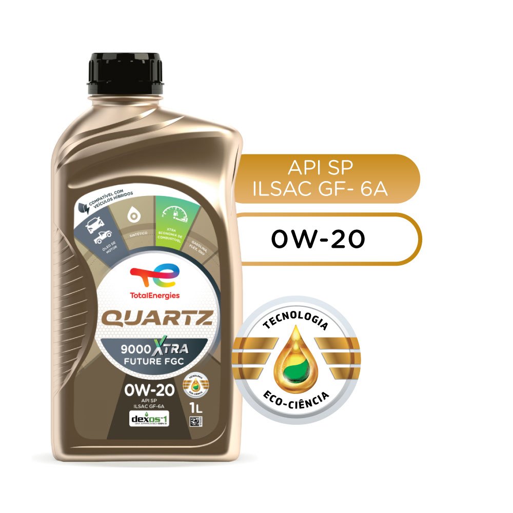 Óleo De Motor 0W-20 Sintético Quartz 9000 Xtra Future Fgc em Oferta na Shopee