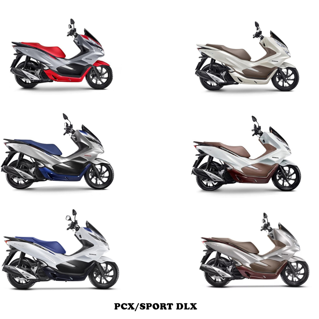 Kit Carenagem Pcx 150 Dlx Sport 2019 2020 2021 2022 17 Peças