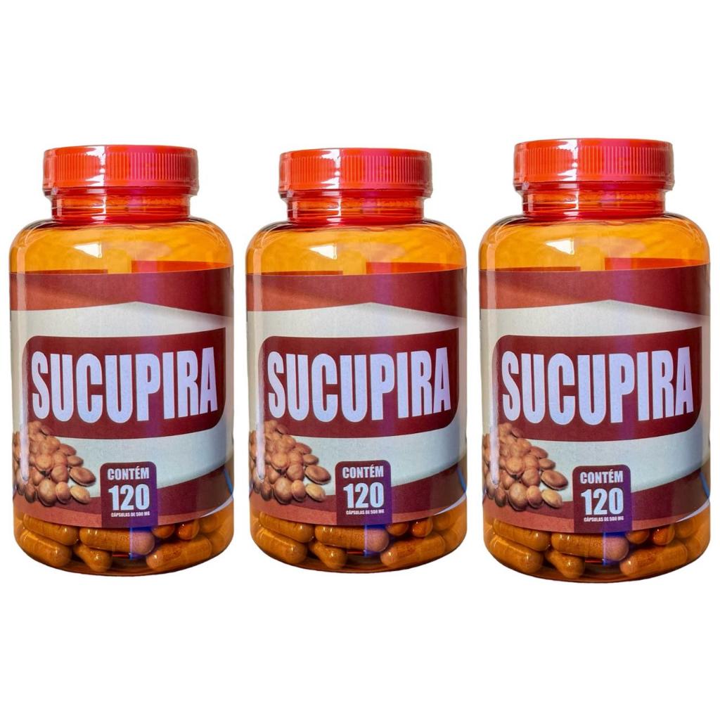 Sucupira 120 cápsulas 500mg VIVA em Oferta na Shopee