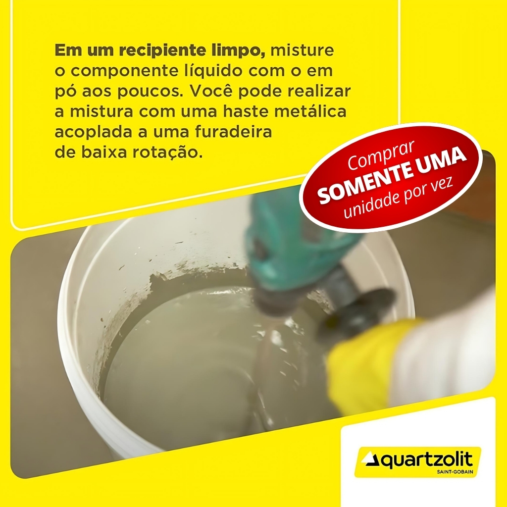 Impermeabilizante Tecplus Top Quartzolit 18kg Cozinha Banheiros Lavanderia Mais Pincel Trincha · foto 2