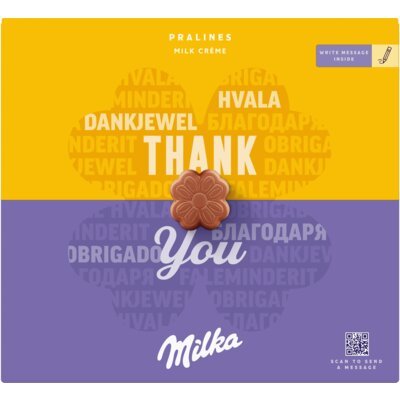 Bombons de Chocolate Milka Thank You - 110g