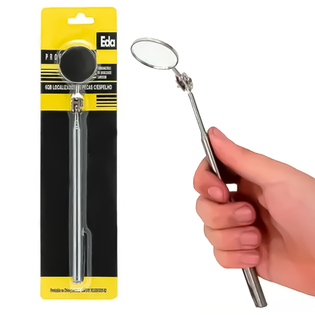 Localizador Profissional De Parafusos Com Espelho Articulado Difícil Acesso Tipo Telescópio Oficina em Oferta na Shopee