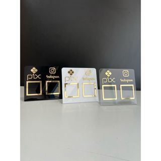 Placa Pix Display Mesa Balcão PIX Instagram Interativo em Oferta na Shopee