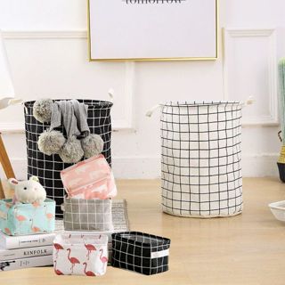Cesto De Roupa Suja Dobrável À Prova D'água e Armazenamento De Brinquedos Para Banheiro E Organizado em Oferta na Shopee