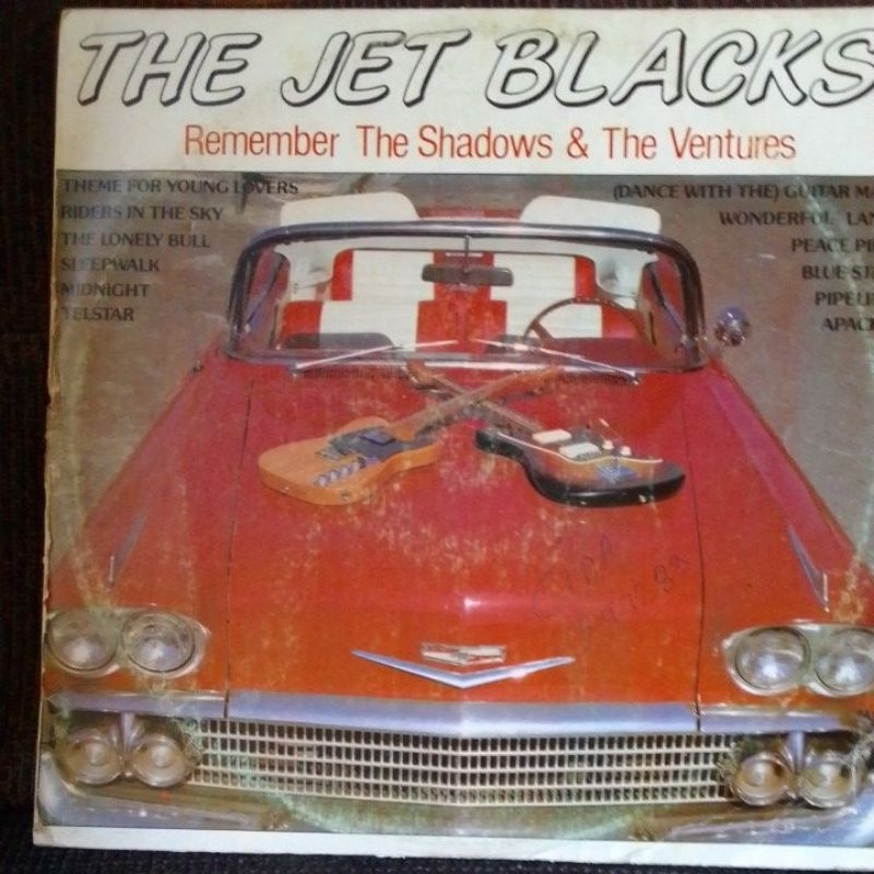 lp vinil - the jet black remember the shadows & the ventures