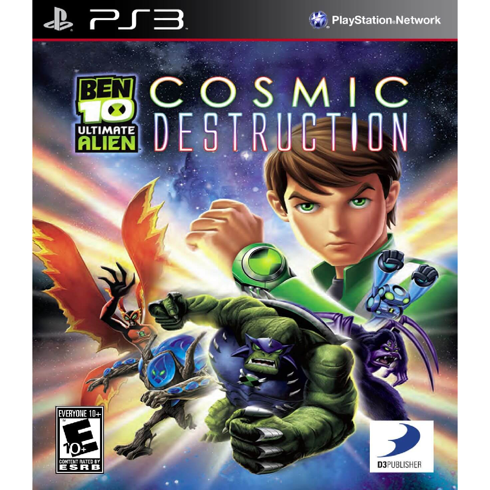 Jogo Bem 10 Ultimate Alien - Cosmic Destruction | Usado | Ps3 | M.Física