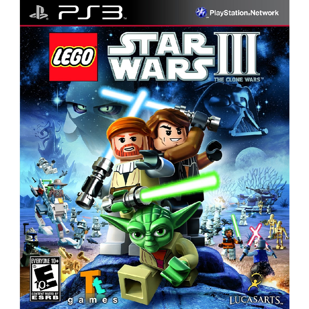 Jogo Lego Star Wars III - The Clone | Usado | Ps3 | M.Física