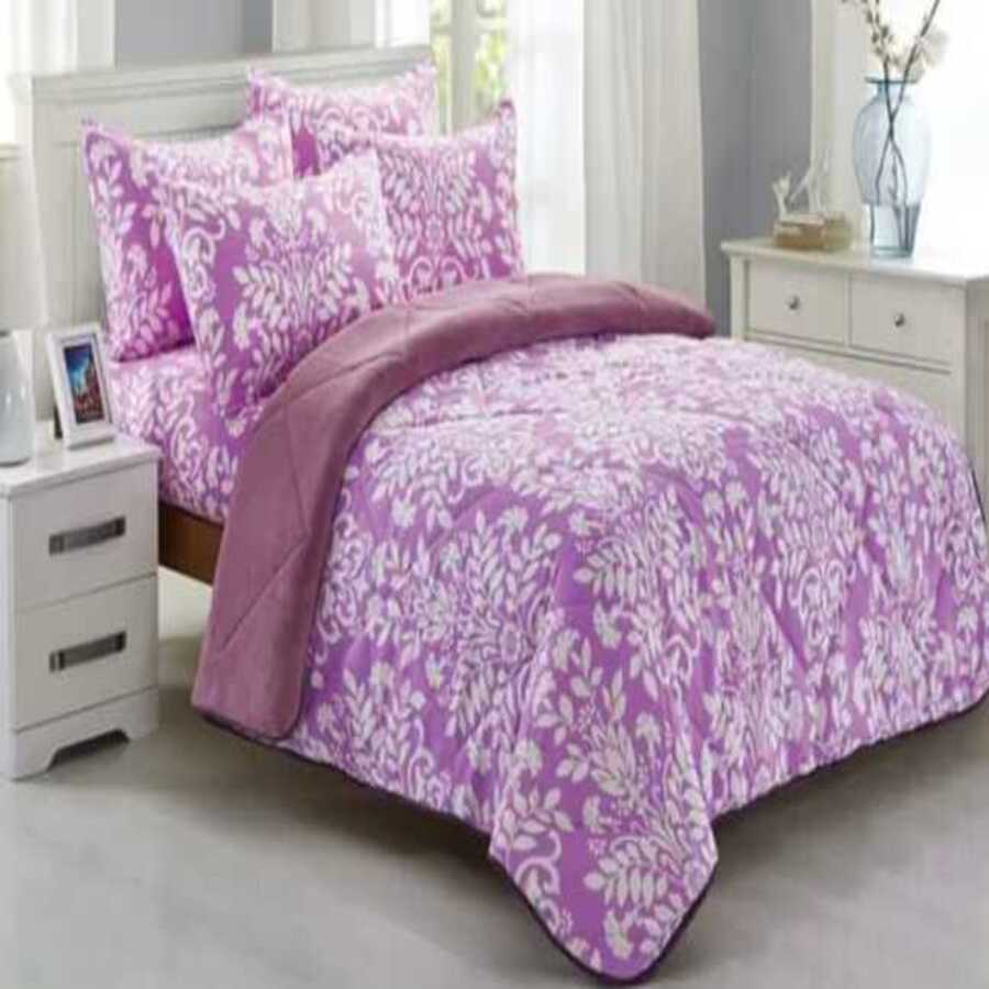 EDREDOM CASAL DUPLA FACE AVULSO (ESTAMPA SORTIDA)