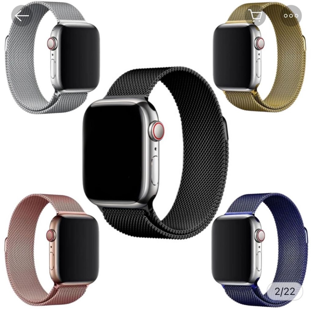 Pulseira de De metal Para Smartwatch 38/40/41mm