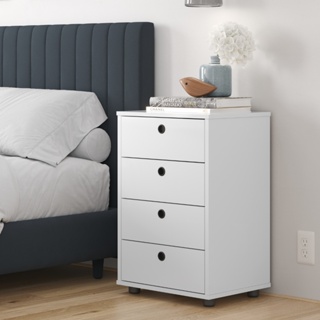 Mesa de Cabeceira Gaveteiro Classic 04 Gavetas Criado Grande Quarto em Oferta na Shopee