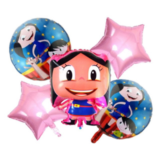 Kit C/5 Balão  Luna E Júpiter Show Da Luna 60Cm/45Cm em Oferta na Shopee