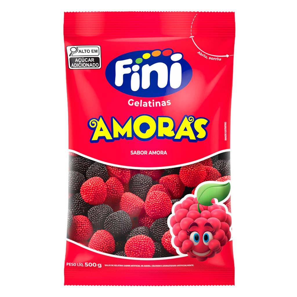 Bala de Gelatina Amoras 500g - Fini