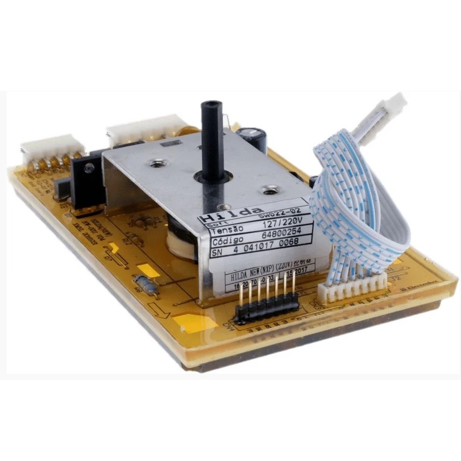 Placa de Potência com Chave Seletora Lavadora Electrolux LT60 64800254 Original