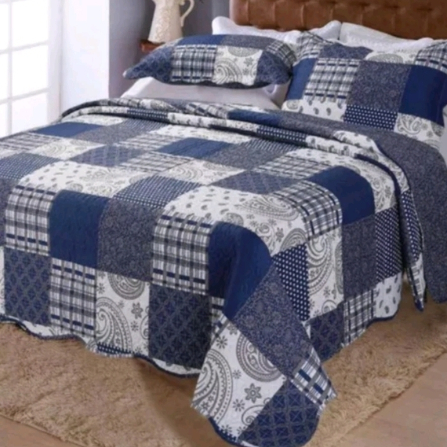 COBRE LEITO CASAL AVULSO ESTAMPADO (1 PEÇA) em Oferta na Shopee