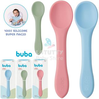 Colher de Silicone Macia para Bebê Buba Alimentação Introdução Alimentar em Oferta na Shopee