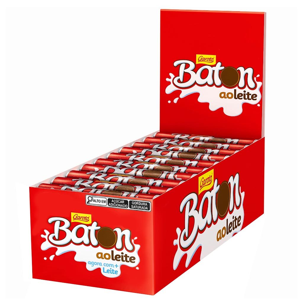 Chocolate Baton ao Leite c/30 - Garoto