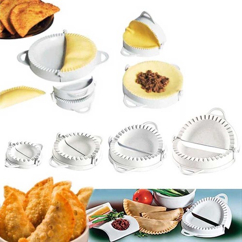 Kit 04 Fechador Modelador Forma Cortador De Pastel E Risole - Lig Brin