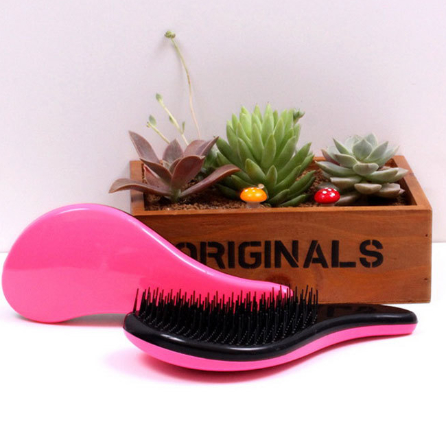 Escova Mágica Para Cabelo com Cabo Para Desembaraçar Banho Anti Frizz